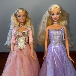 Barbie Anneliese and Annika dolls